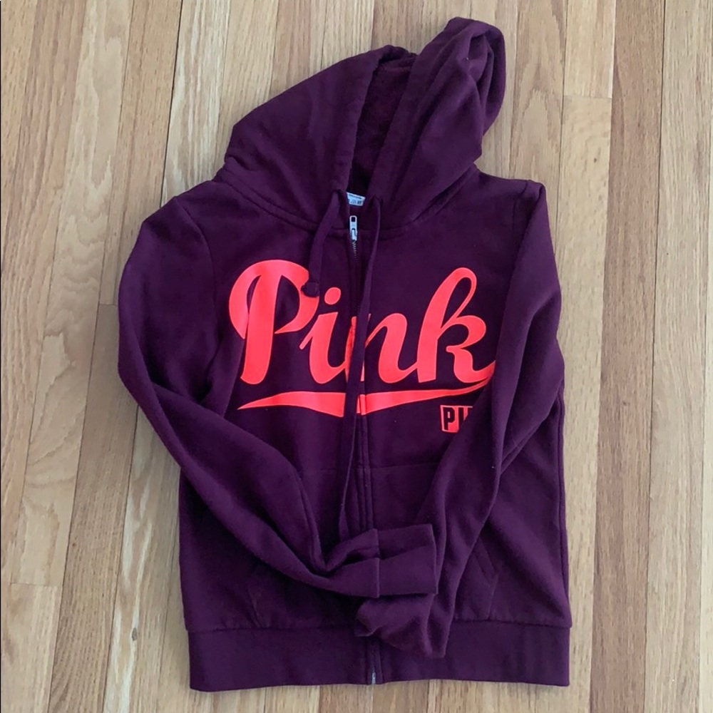 PINK Zip-Up Sweatshirt